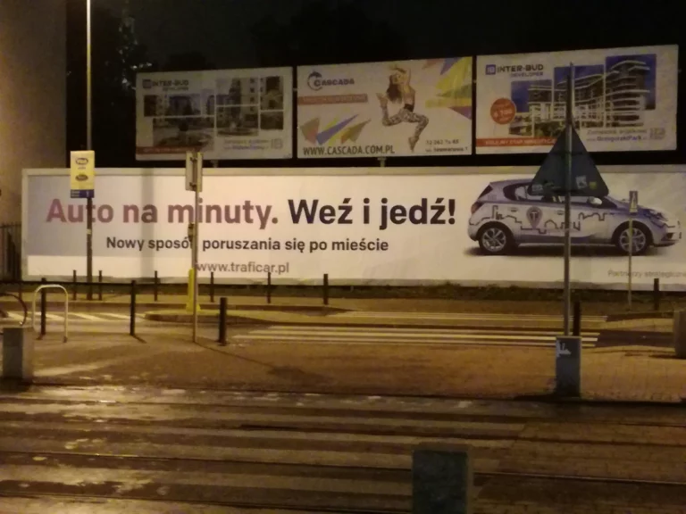 samochód na godziny w krakowie traficar