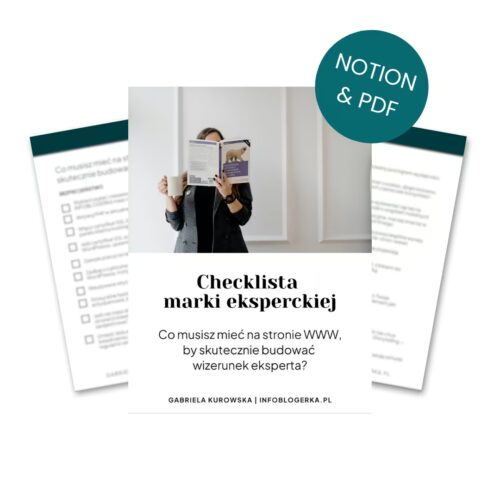 Checklista marki eksperckiej na stronie WWW – ebook
