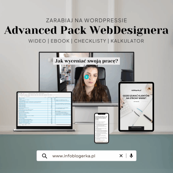 advanced pack webdesignera infoblogerka seo wycena stron www advanced pack webdesignera infoblogerka seo wycena stron www